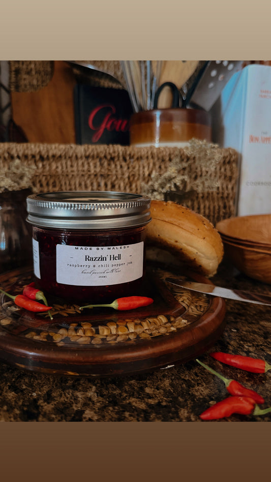 Razzin' Hell - Raspberry & Chili Pepper Jam