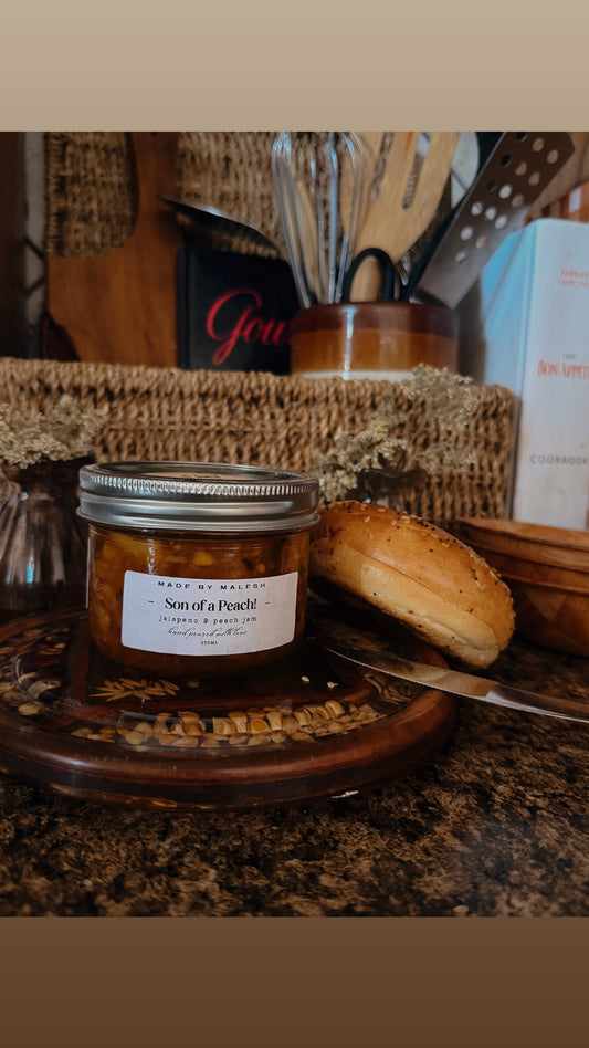Son of a Peach! -Jalapeño Peach Jam