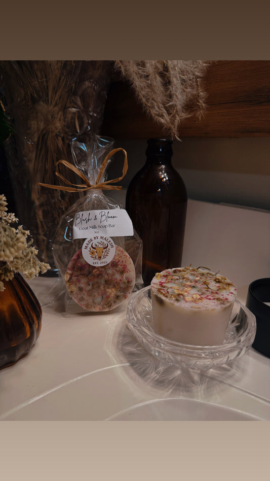 Blush & Bloom- Goat Milk Soap Bar