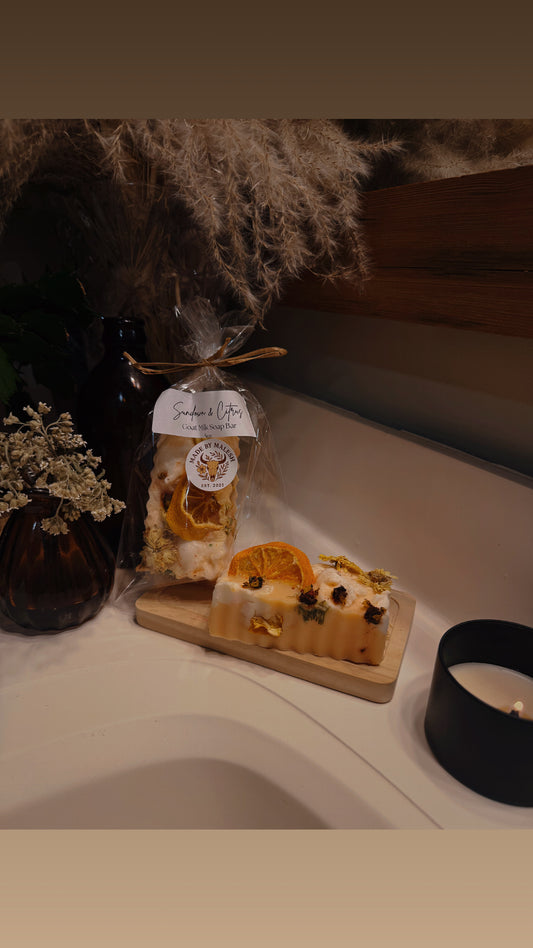 Sundown & Citrus- Goat Milk Soap Bar