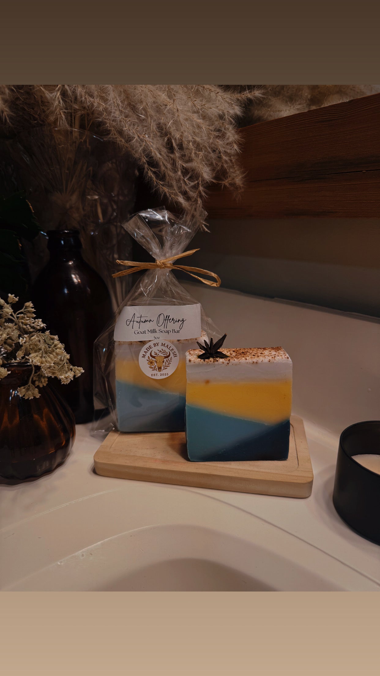 Autumn Offering- Goat Milk Soap Bar